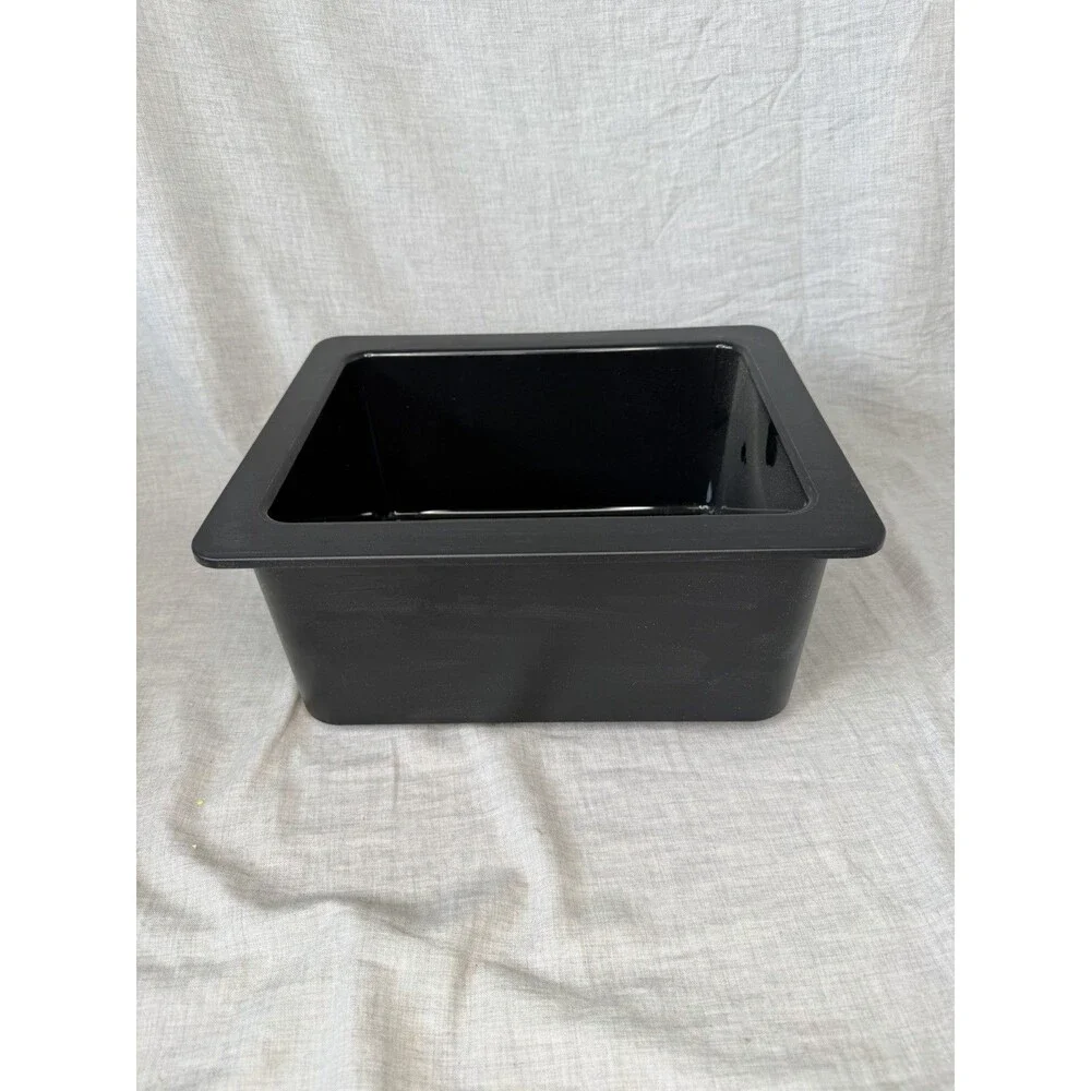 Cambro 26CF110 ColdFest Black GN 1/2 x 6 Cold Food Pan New Catering